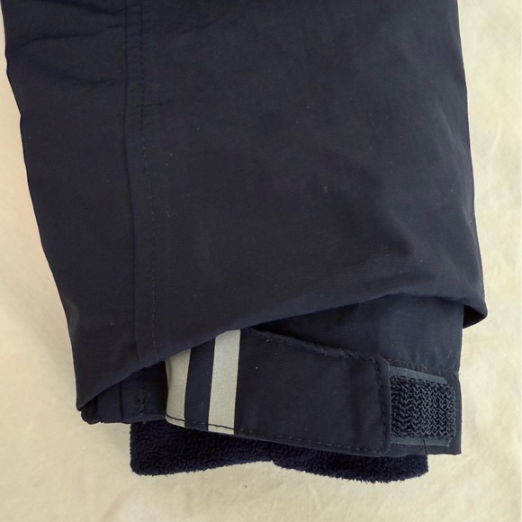 Lands End Squall Jacket Boys Husky XXL 18H-20H Blue Navy Fleece Lined Waterproof - Picture 7 of 15